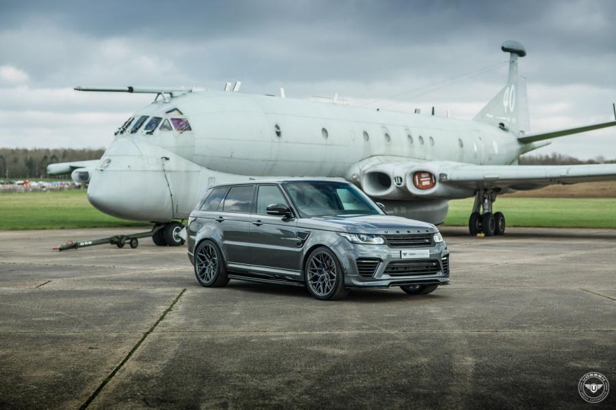 Land Rover Range Rover Sport Grey by Urban Automotive on Vossen Wheels (UV-1) '2017